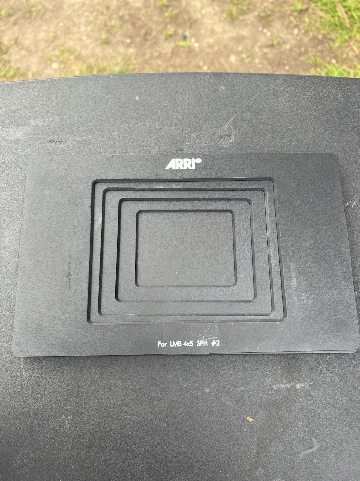 ARRI LMB 4x5 Matte Box Set, Top Flag, Mattes, Bright Tangerine ONE Tray 114/85mm