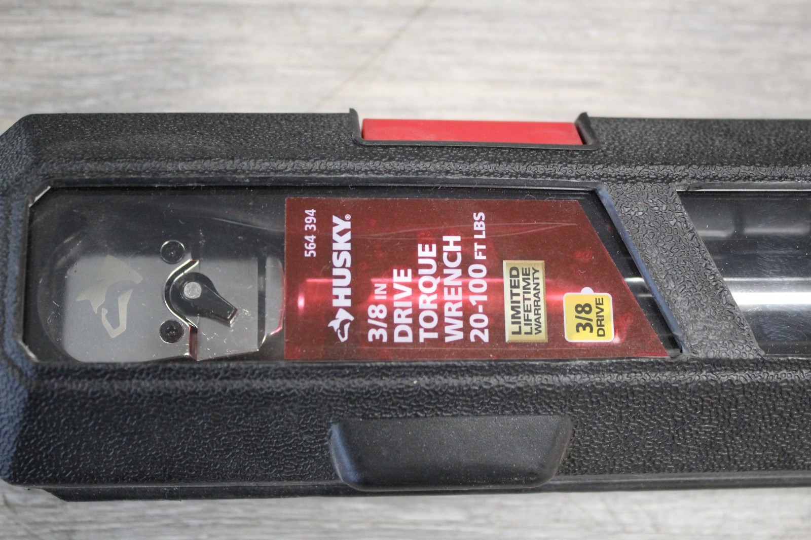 HUSKY H3DTWA 20-100 ft. lbs. 3/8 inch Drive Click Torque Wrench - NEW