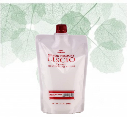 Milbon Liscio Crystal Straighteners Cream NORMAL Set 14.1 oz For Damage Hair