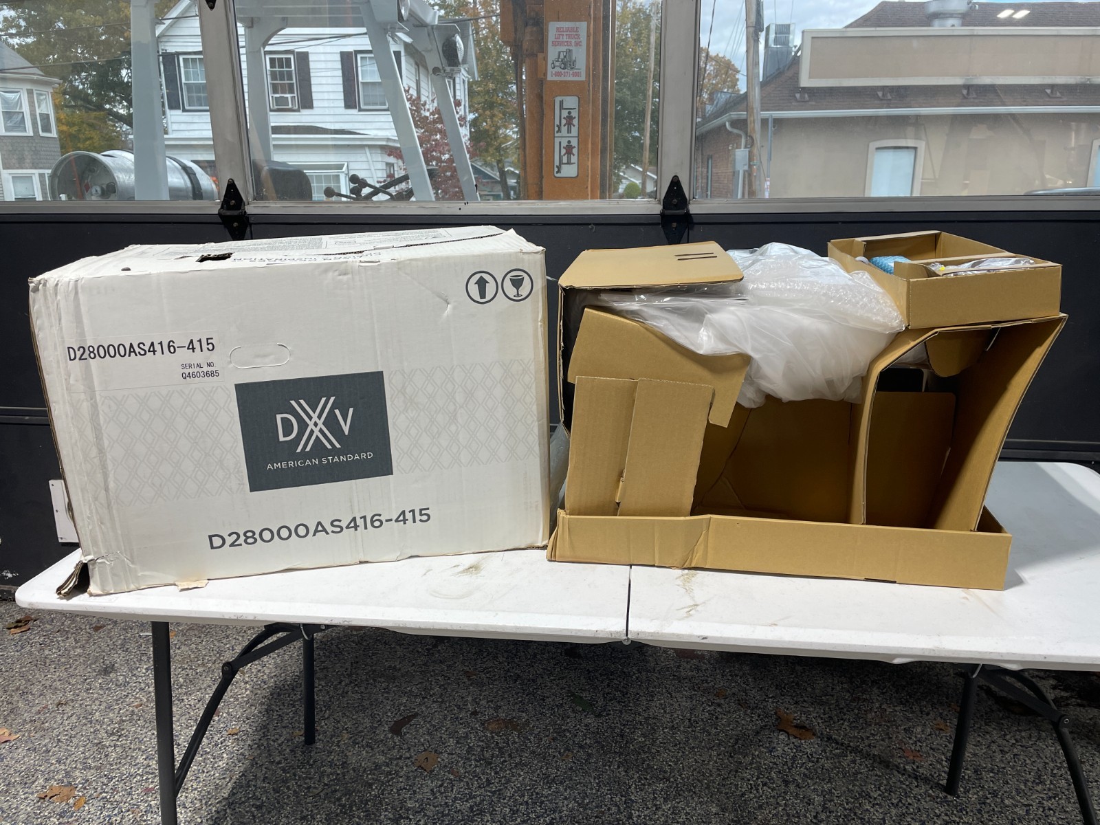 DXV AT200 SpaLet Seat/Body Unit – D28000AS416-415 (Canvas White) – New in Box