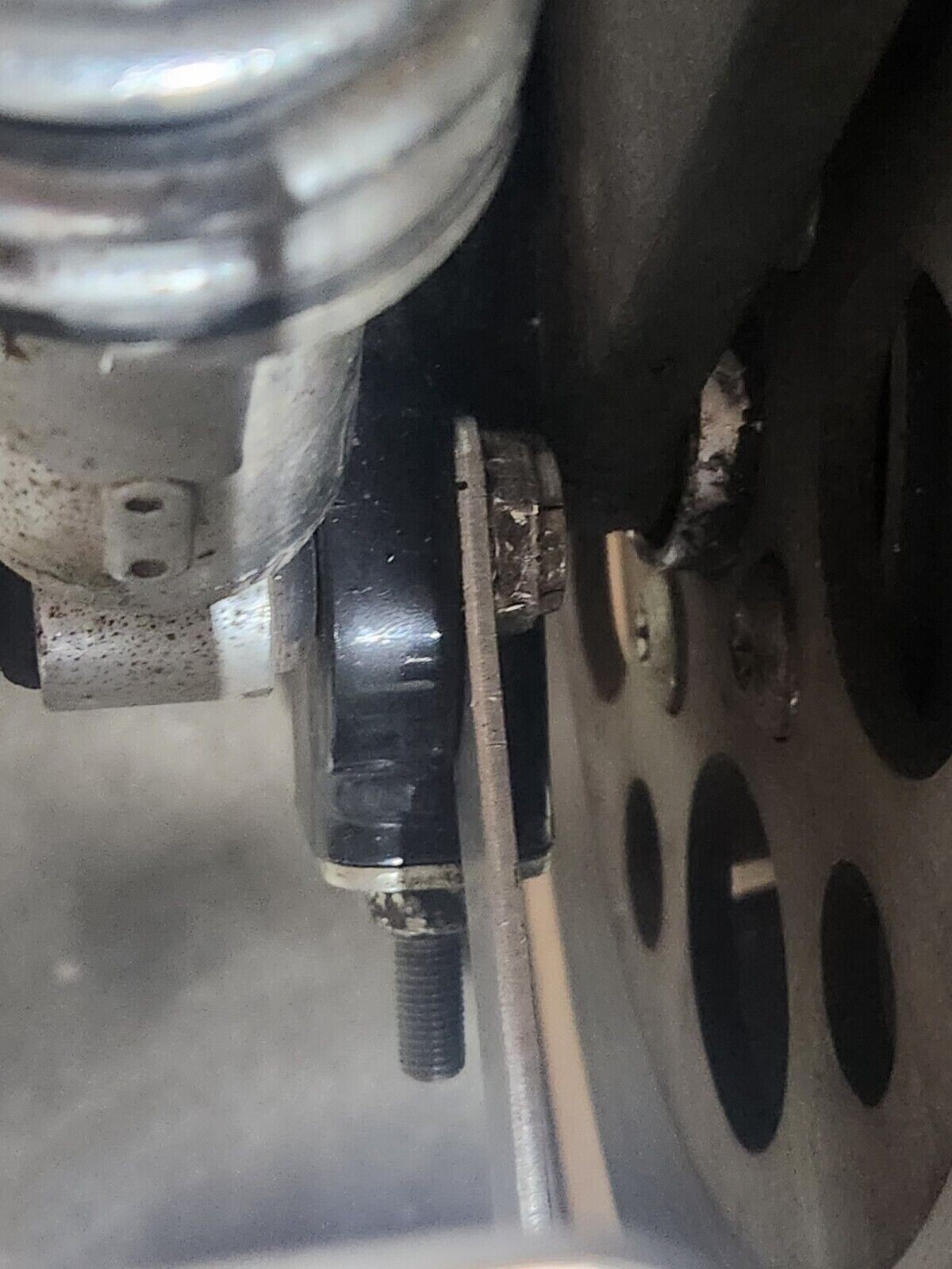 Curved License Plate Relocation Bracket for HARLEY DAVIDSON SPORTSTER All Years