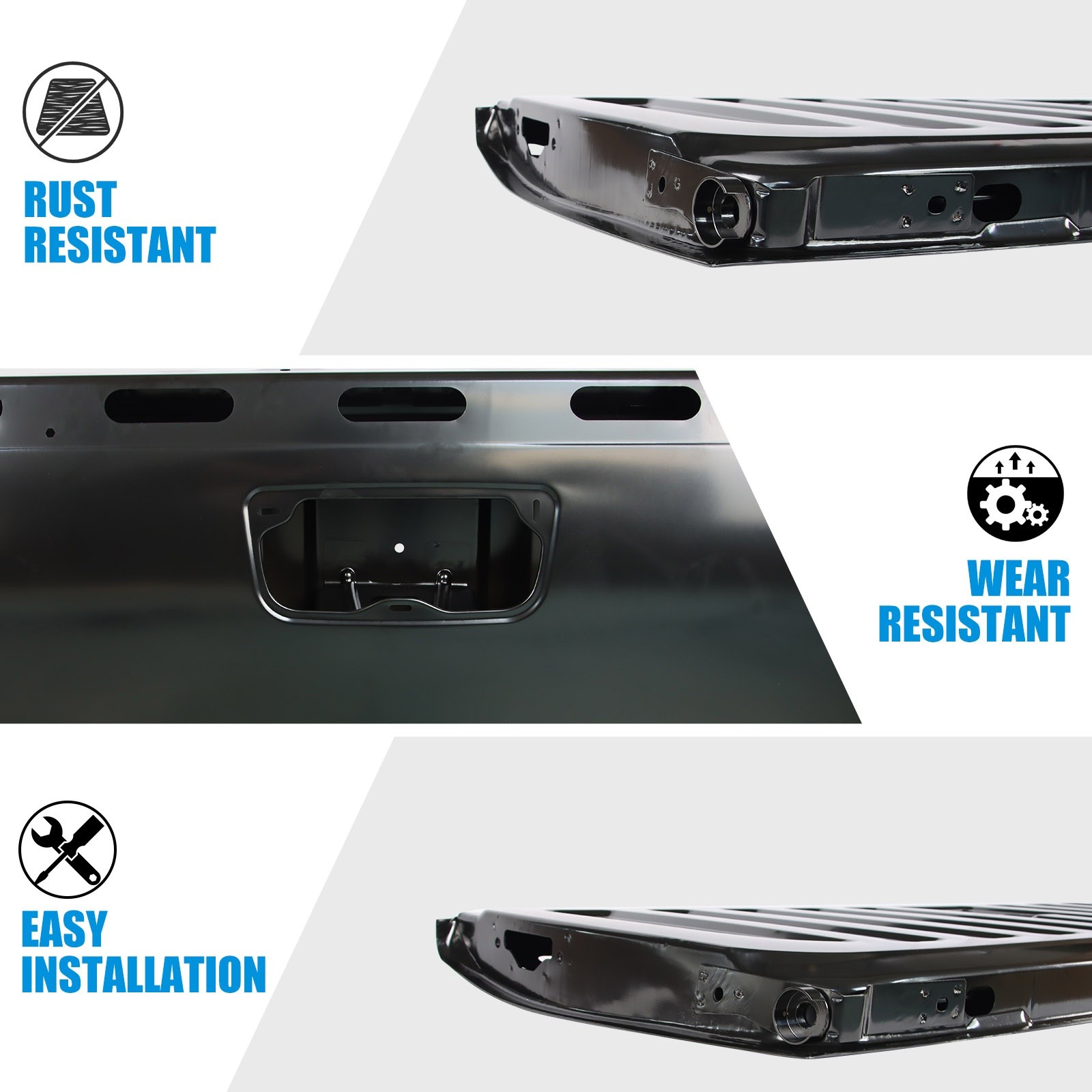 Tailgate Primed For 2007-2013 Silverado / Sierra 1500 2007-2014 2500HD 3500HD