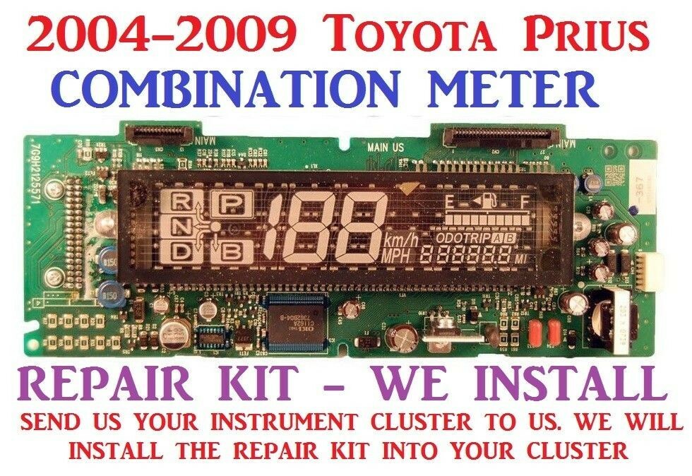 REPAIR  2004-2009 Toyota Prius Combination Meter Dash Board FREE RETURN SHIPPING