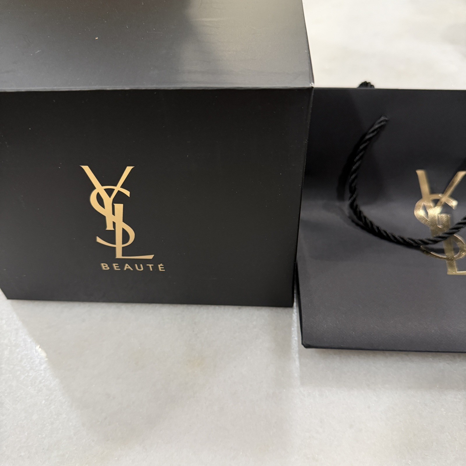 YSL Yves Saint Laurent Beaute Beauty GWP VIP Vanity Case Converted Bag Black NEW