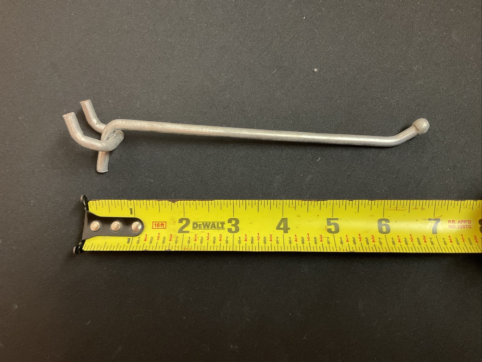 (50) Fifty - 7 Inch - 7" Industrial Heavy Duty Peg Board Hooks Re-Use Ball End