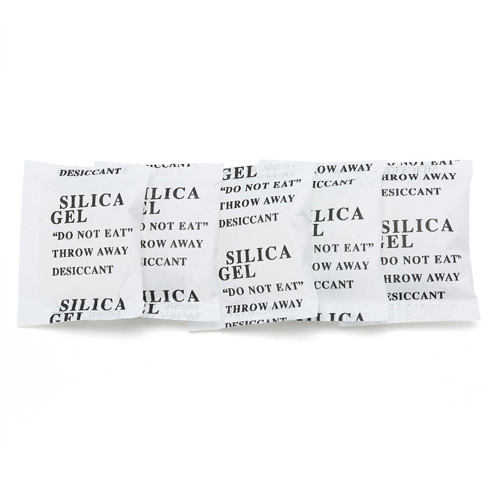 100 Packets 3g Grams Silica Gel Desiccant Pack Moisture Absorber Reusable