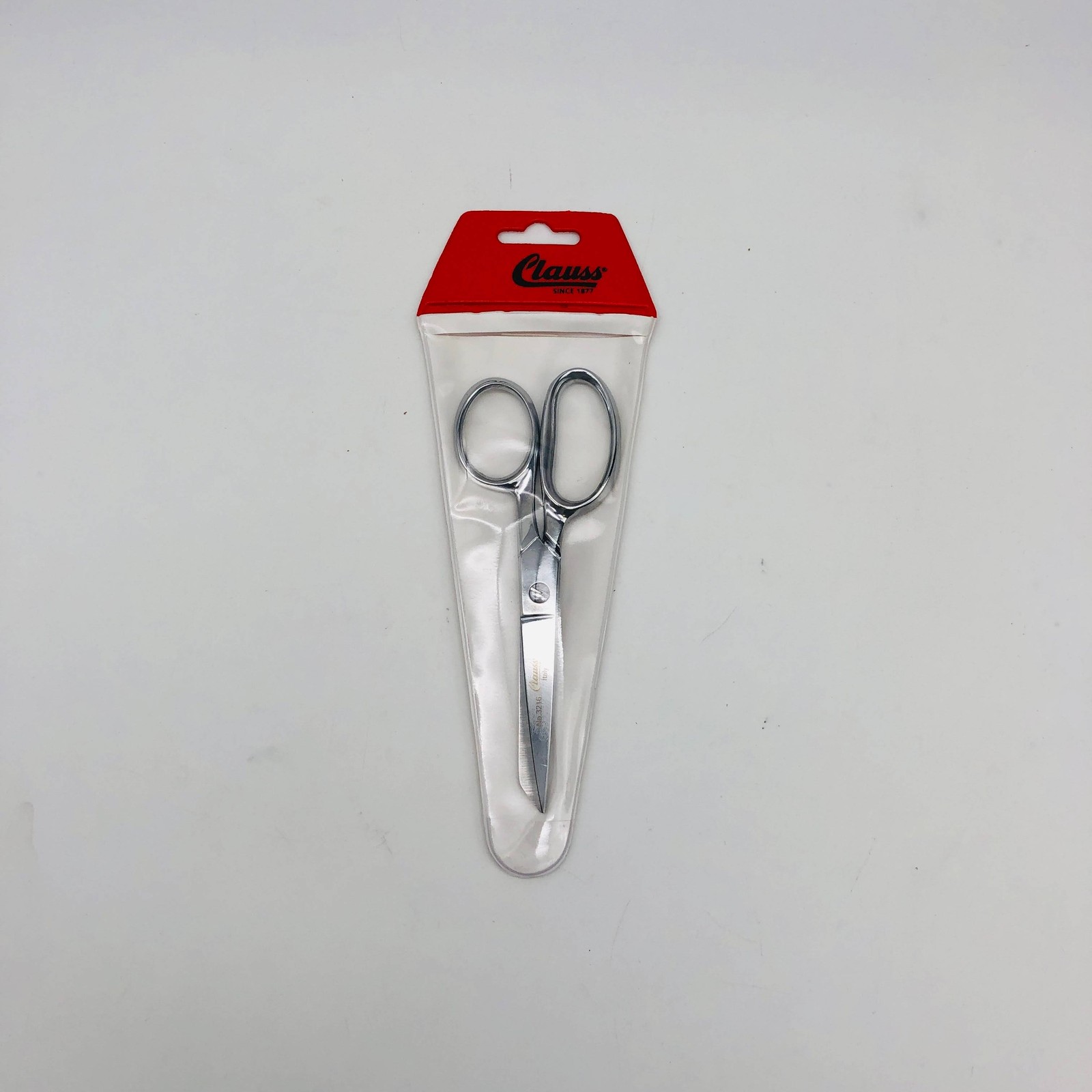 Clauss 3216 Straight Trimmer Scissors 6" Hot Forged Carbon Steel Acme 10400C