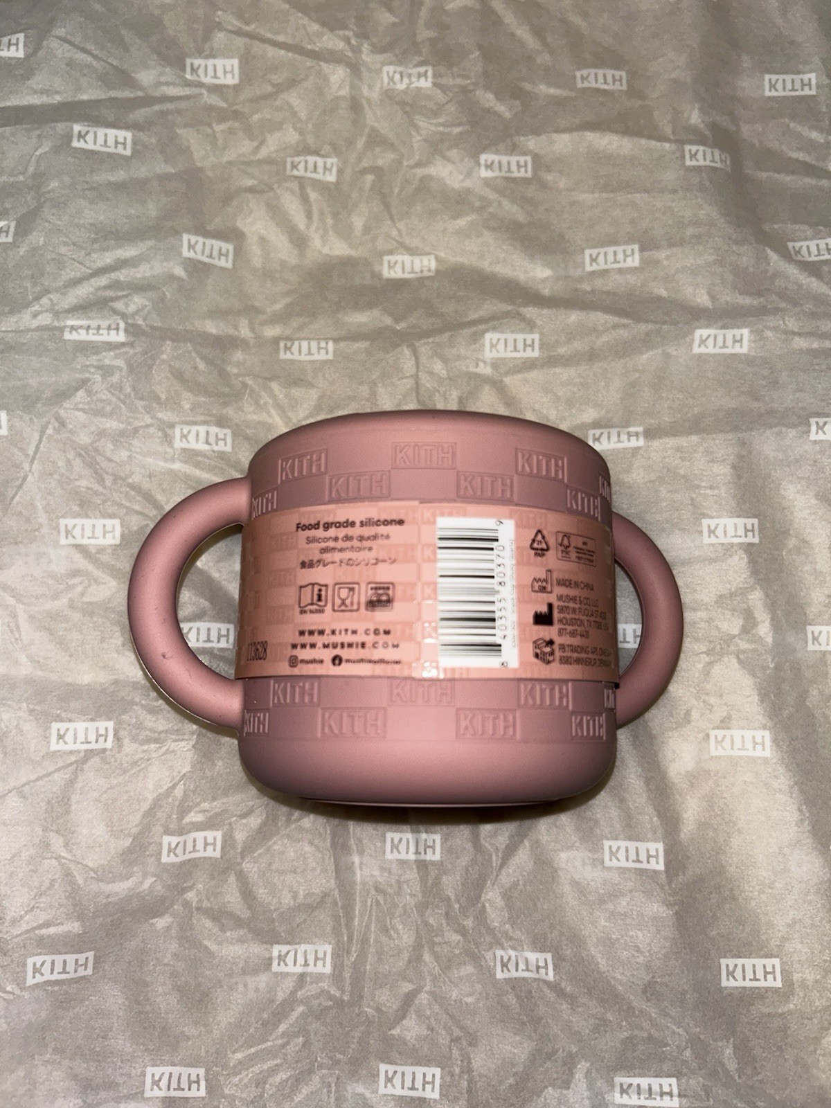 Kith Mushie Silicone Snack Cup