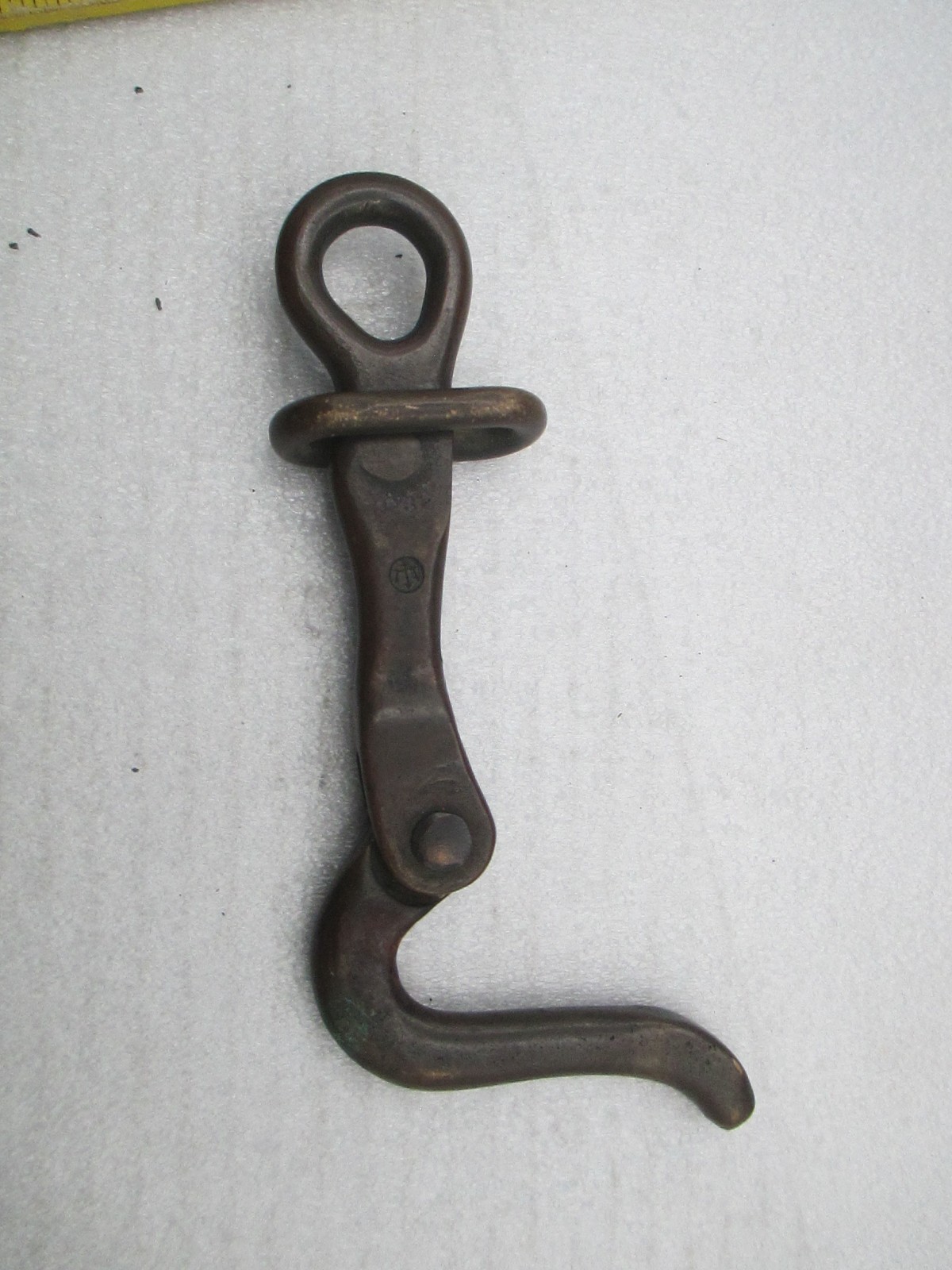 Vintage Brass Bronze Pelican Hook Sailing Yachting Merriman A24