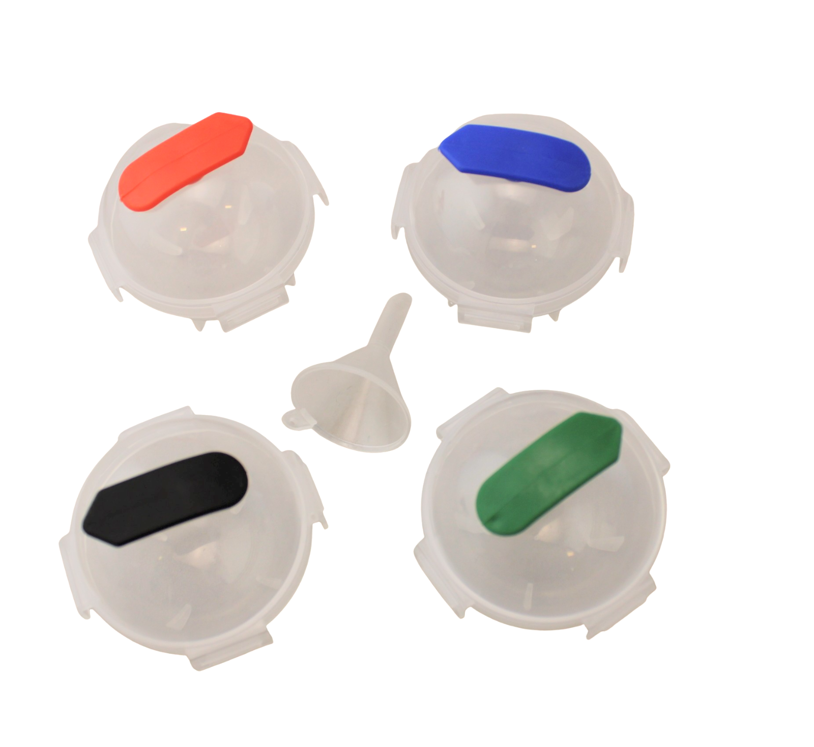 4 Pack 2" Large Round Ice Cube Tray Ball Maker Molds Jumbo ICE BALLS for Drinks