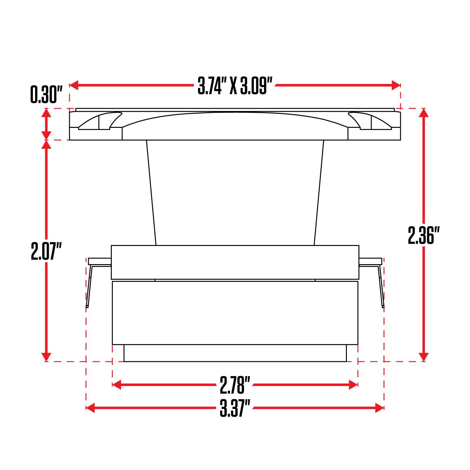CT Sounds TX-35A 3.5” 600-Watt Titanium Super Tweeters, Pair
