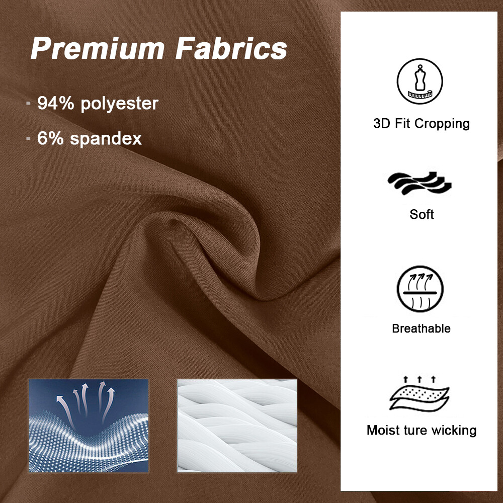 Scrub Set Men Women NiaaHinn Scrub Medical Uniforms V-Neck Top Straight Pants