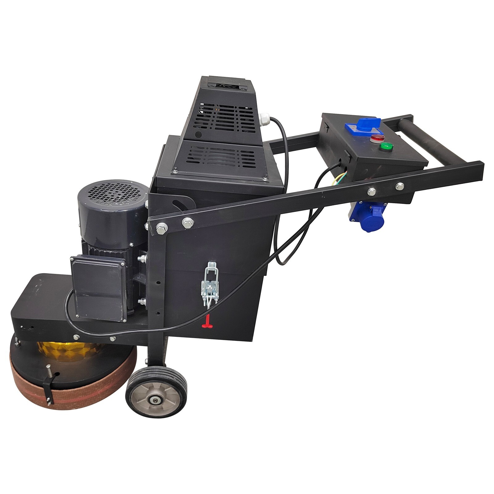 Cement Ground Grinder Floor Polishing Machine 4 Grinding Head 220V Dust-free