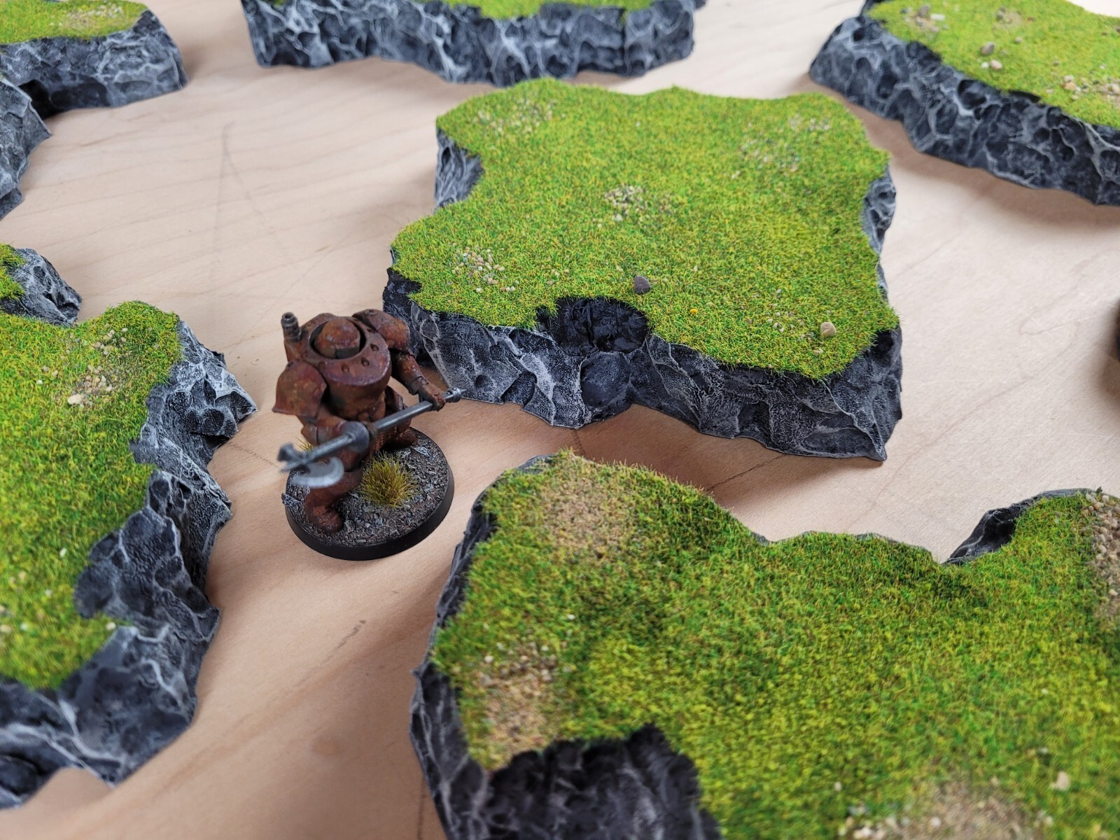 3PC Tabletop Miniature Gaming Terrain For Warhammer, DnD, RPGs and More!