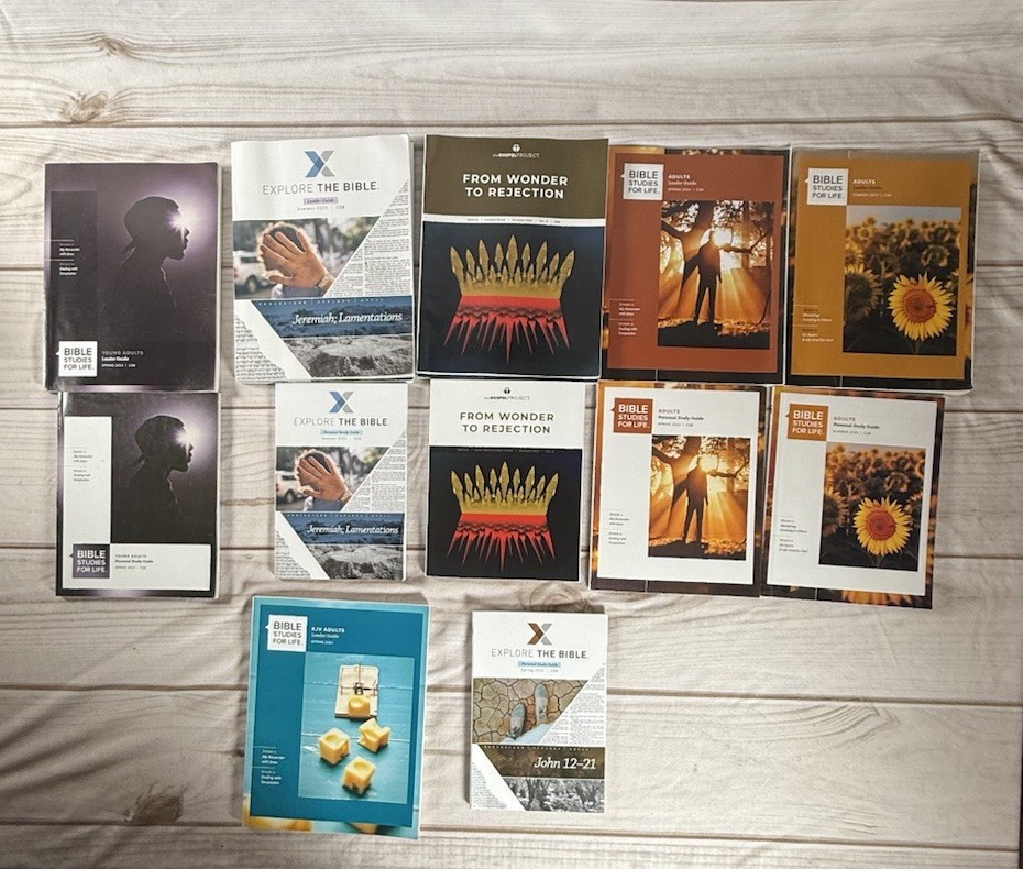 LOT OF Explore & Bible Studies For Life LifeWay Adults Leader/Personal Mixed