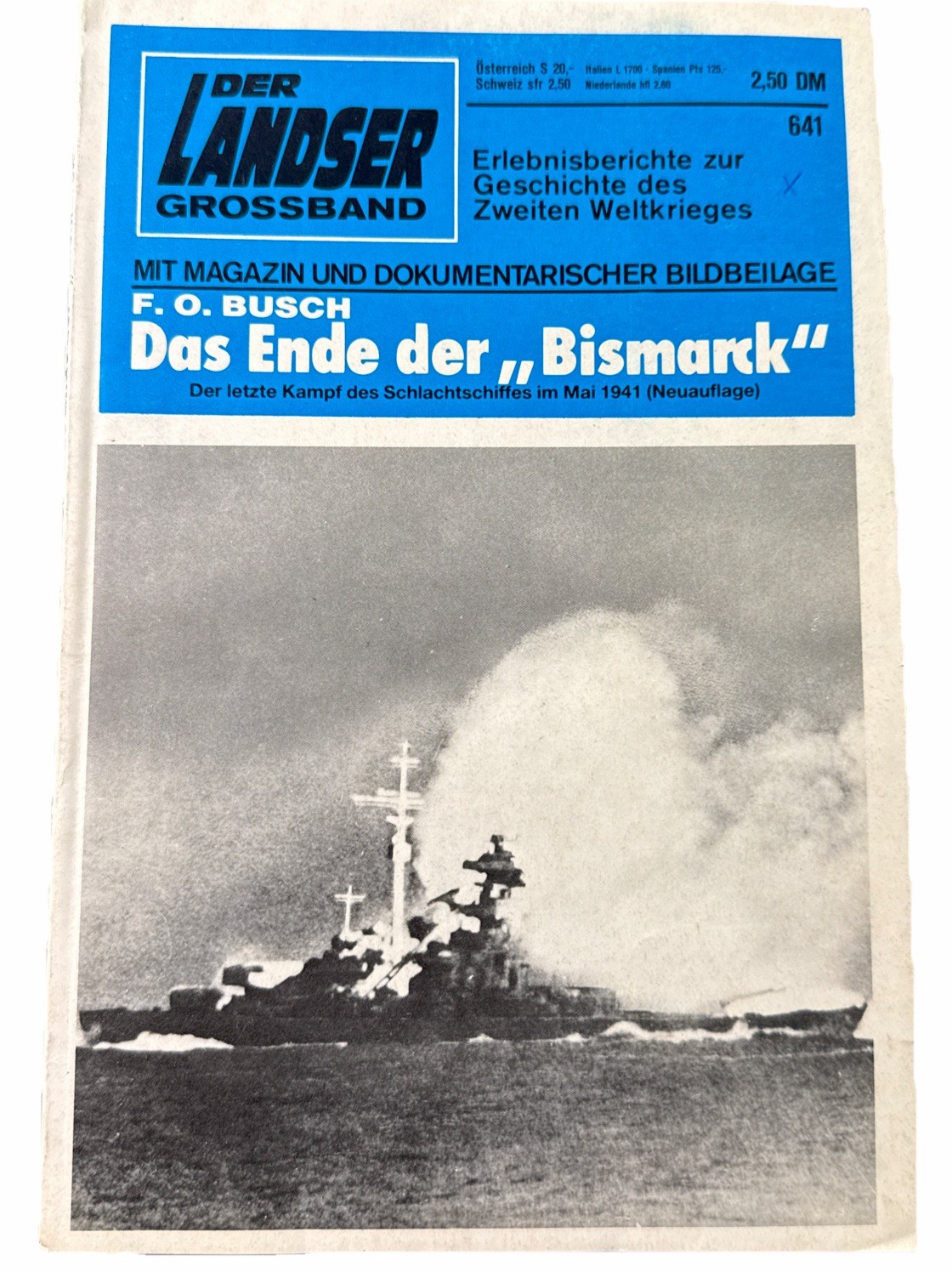 Der Landser Grossband.Lot Of 5 German Booklets About 1940s WW2 #(274)