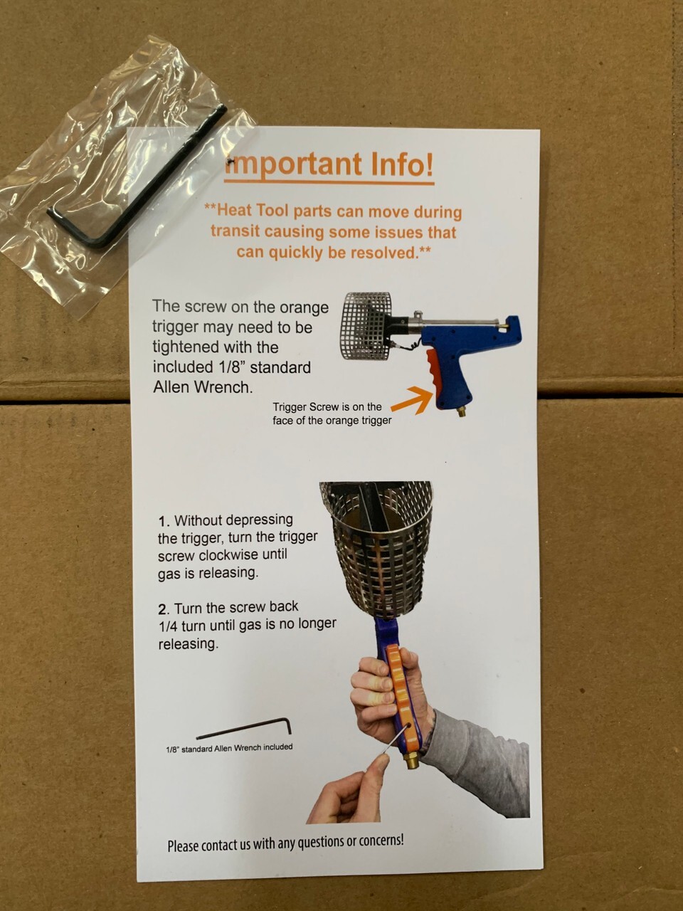 Dr Shrink RapidShrink Wrap Heat Gun Tool Hose Kit Propane Boat DS-RS100 RS100