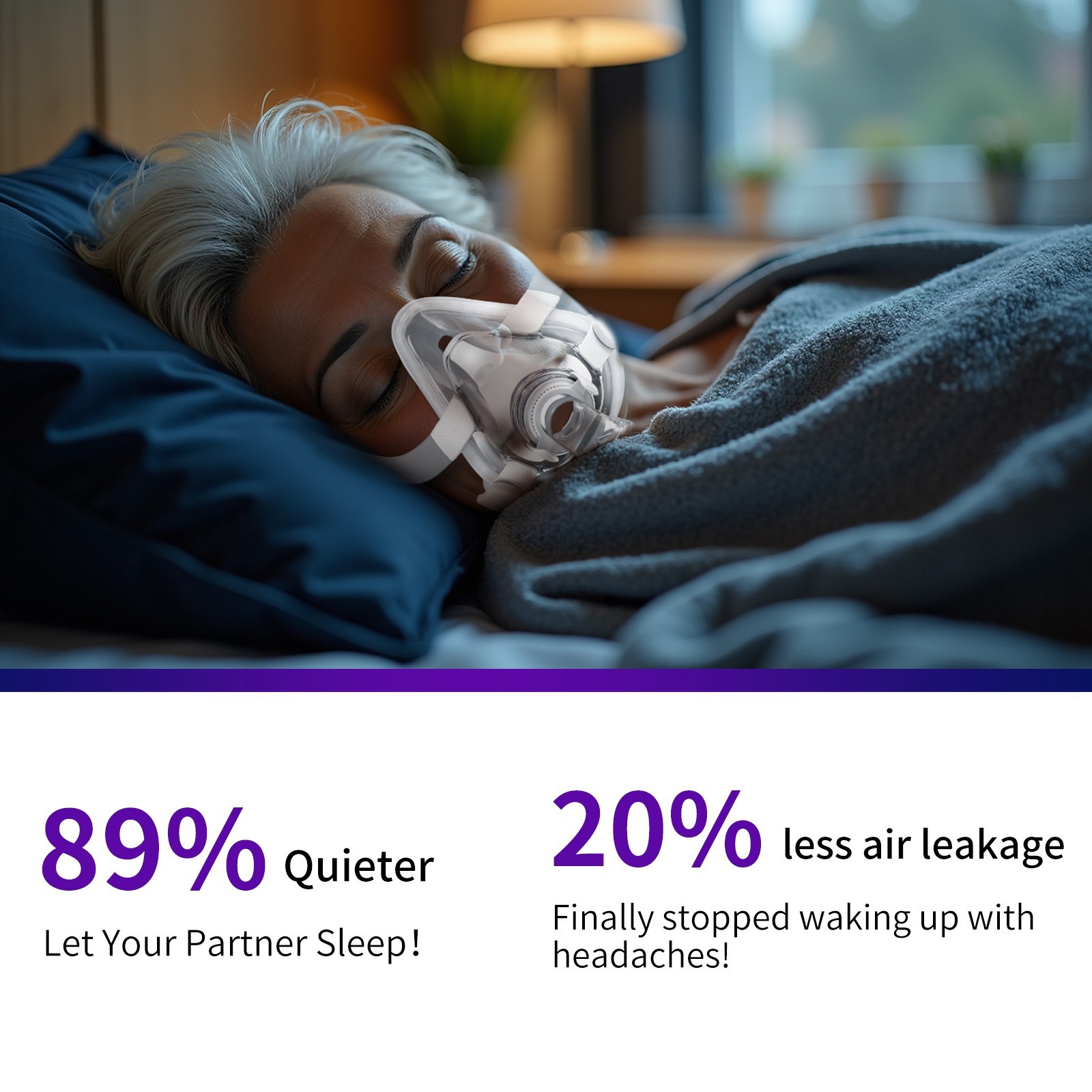 2 Packs Airfit F20 Replacement Cushion Large, Compatible with Origianl Frame