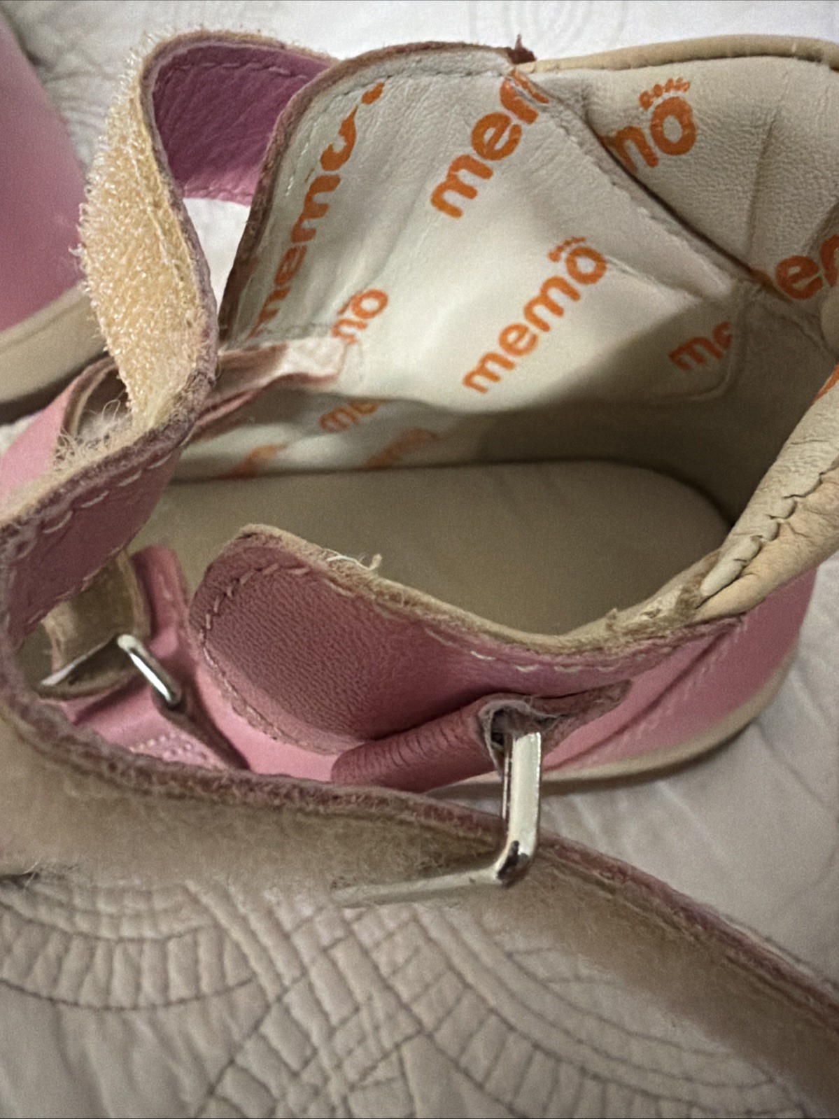 Memo Atena Girls Toddler High-Top Ankle Support Orthopedic Corrective AFO Sandal