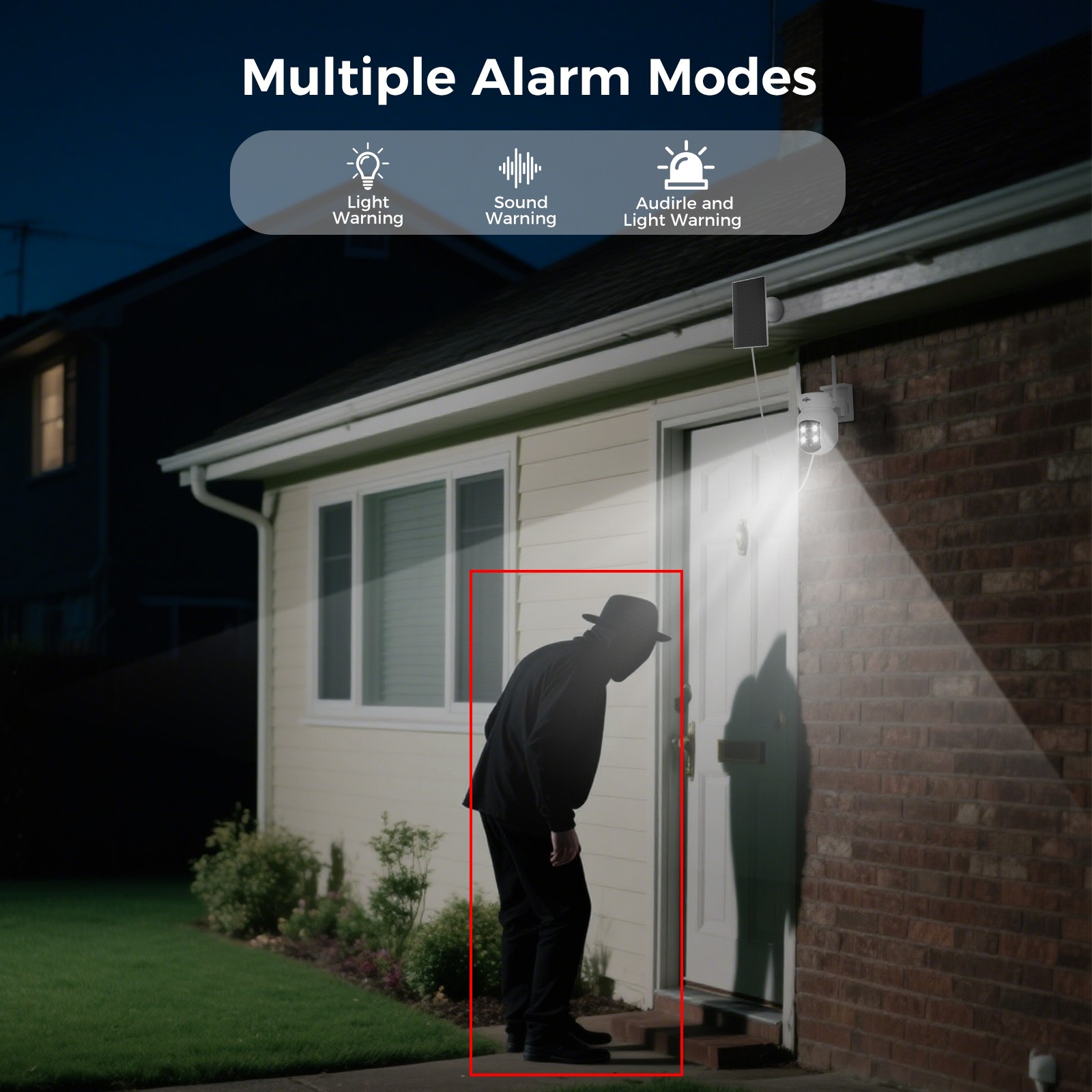 Hiseeu 10CH 4MP Outdoor IP CCTV Security Camera System Kit Night Vision 500G HDD