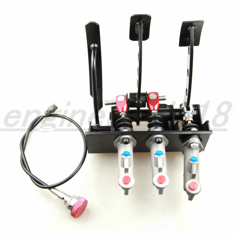 High Quality Race Rally Hydraulic Clutch Brake Bias Pedal Box Assembly Kit