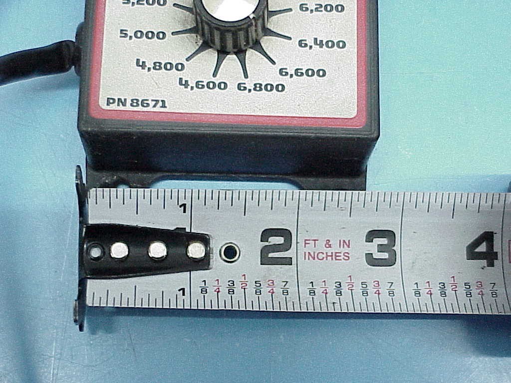 MSD RPM Module Selector Box #8671 NASCAR Xfinity 4600 TO 6800 RPM