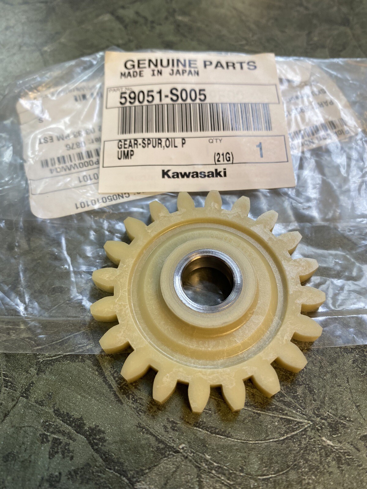 Kawasaki KFX400 Suzuki Quadsport LT-Z400 DR-Z400 Oil Pump Gear 59051-S005 OEM