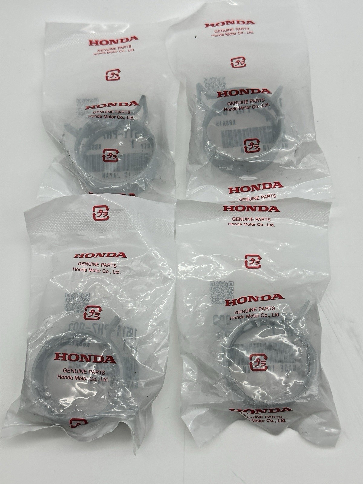 4-PACK 19511-PH7-003 GENUINE OEM HONDA ACURA 36.5mm CLAMPS FOR RADIATOR HOSE SET
