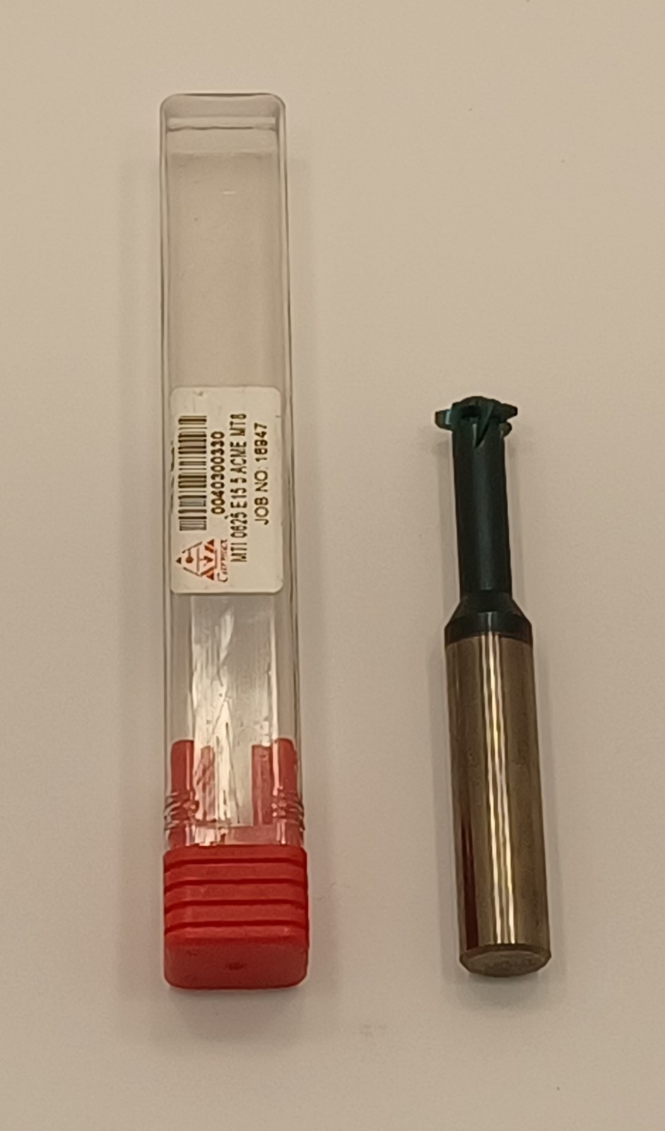 Carmex  MTI 0625 E15 5 ACME MT8 Solid Carbide Thread Mill