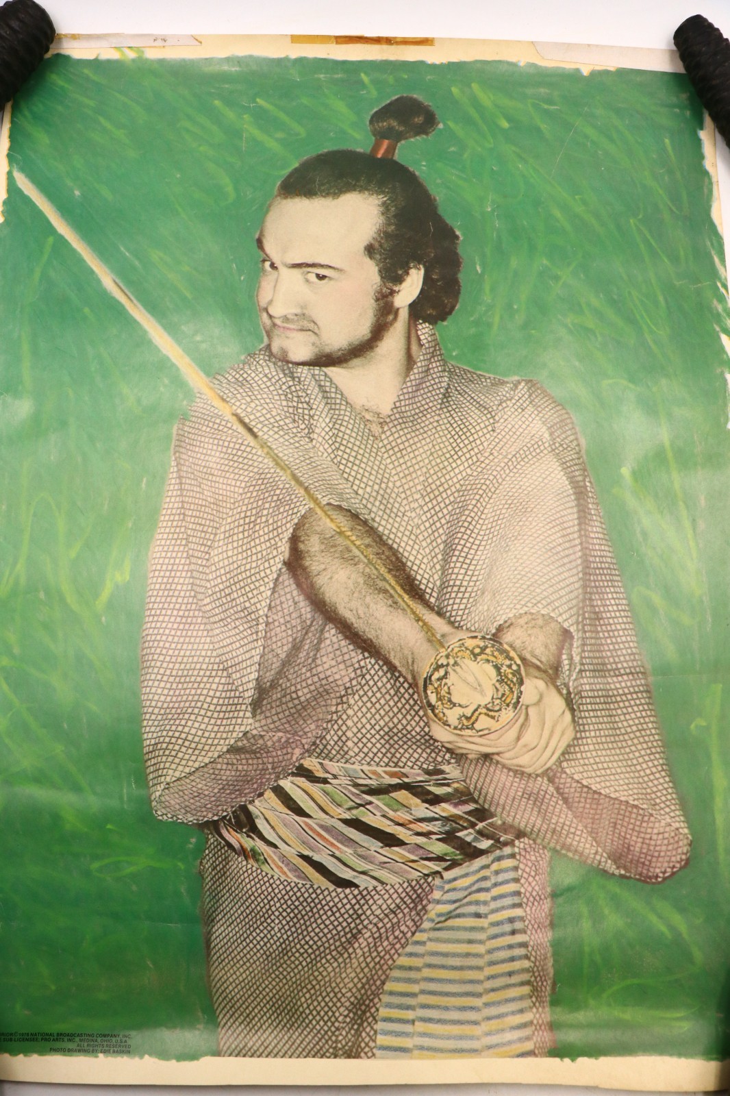 Original Vintage Poster~John Belushi SAMURAI WARRIOR Saturday Night Live 1978