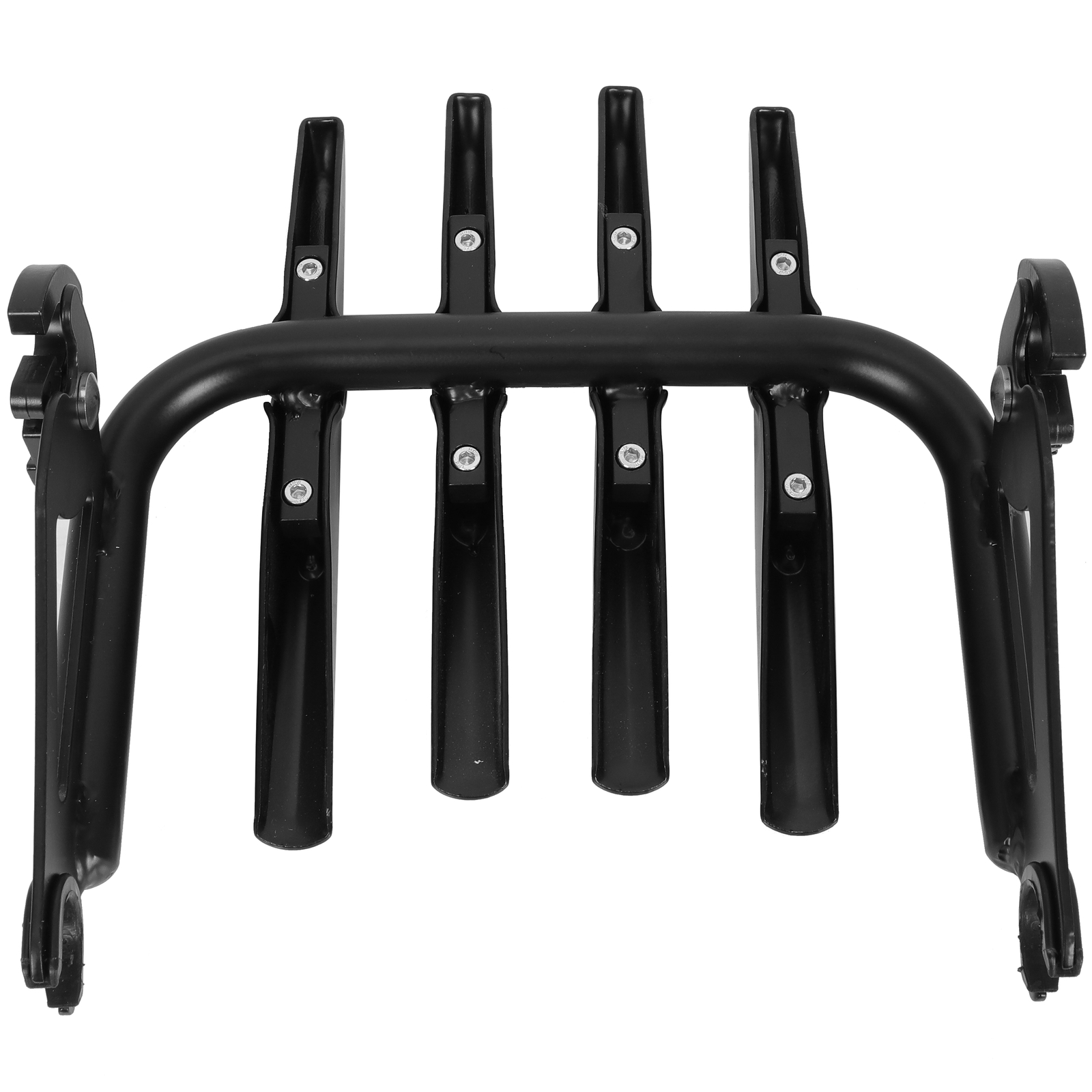 Black Detachable Stealth Luggage Rack For Harley Touring Road King Glide 09-24