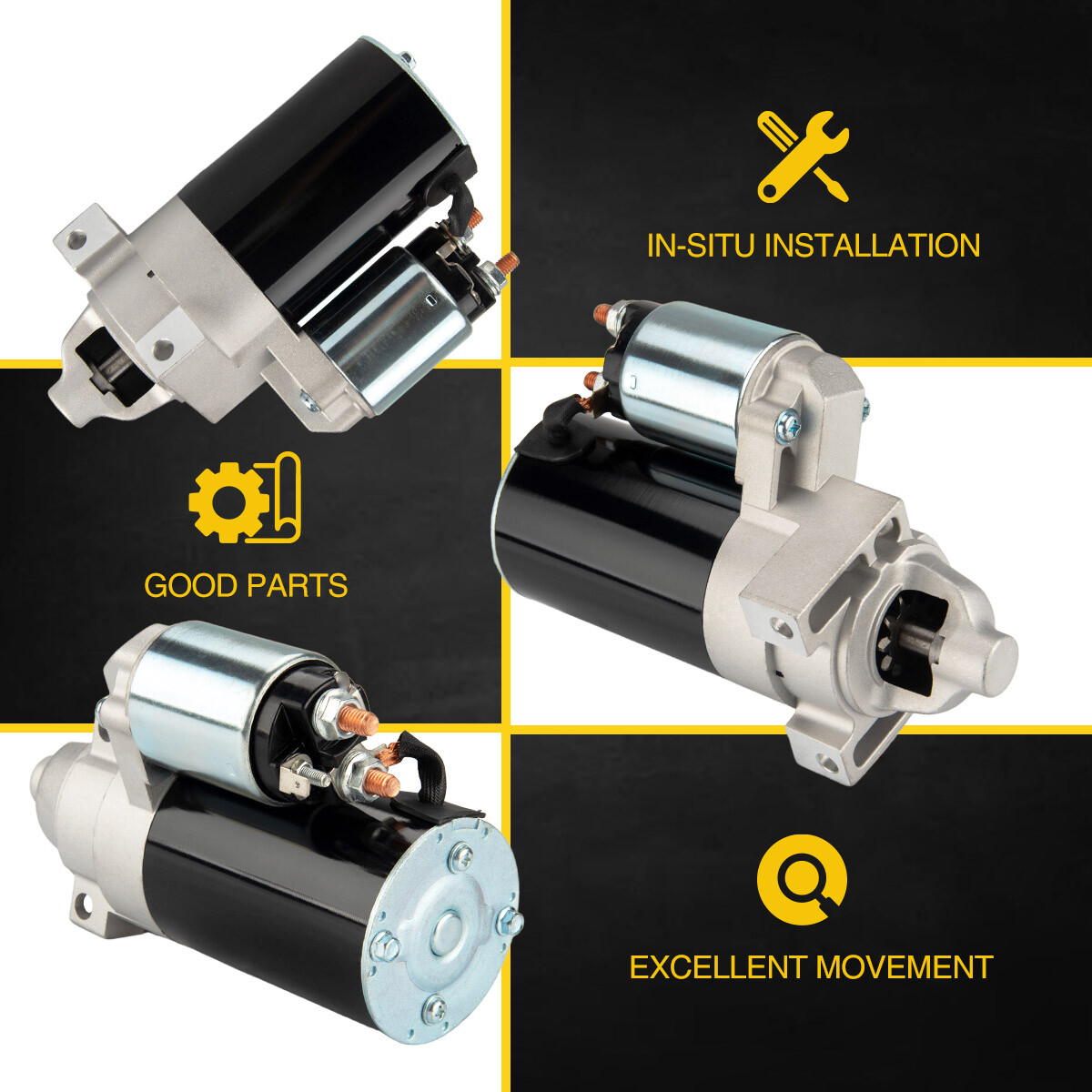 2409801 2509808 2509809 2509811 New Starter For Kohler John Deere 25-098-09 6744