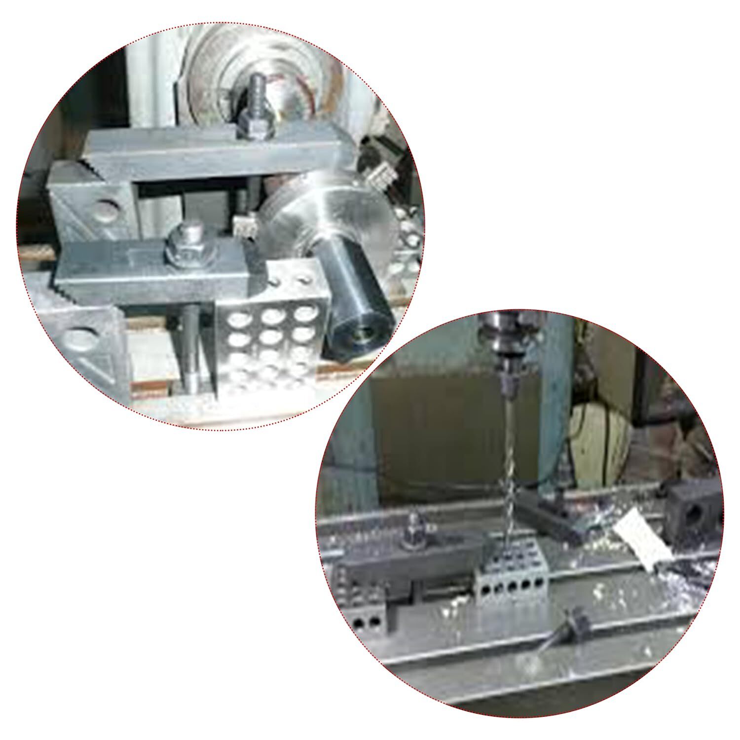 HFS(R) 1 Pair 123 Blocks 1-2-3 Ultra Precision .0002 Hardened Steel, 23 Holes