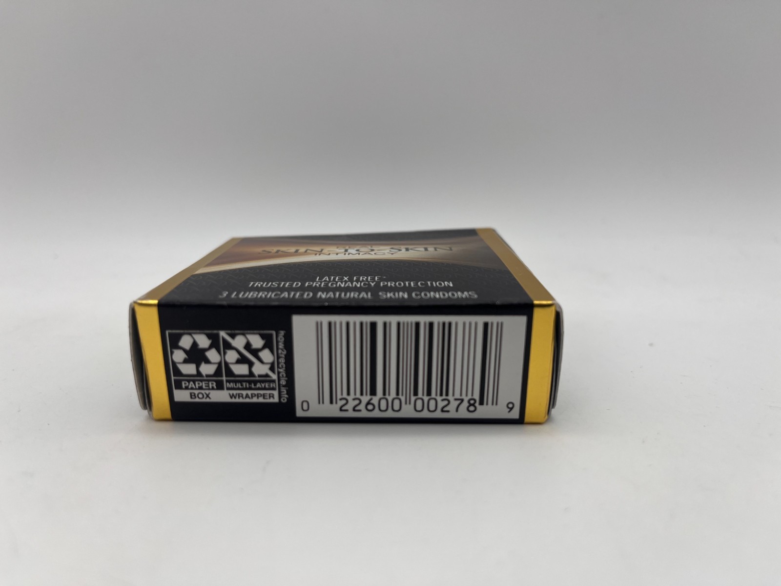 TROJAN NATURALAMB LUXURY CONDOMS SKIN-TO-SKIN INTIMACY 3ct EXP 2029 NIB MR 854