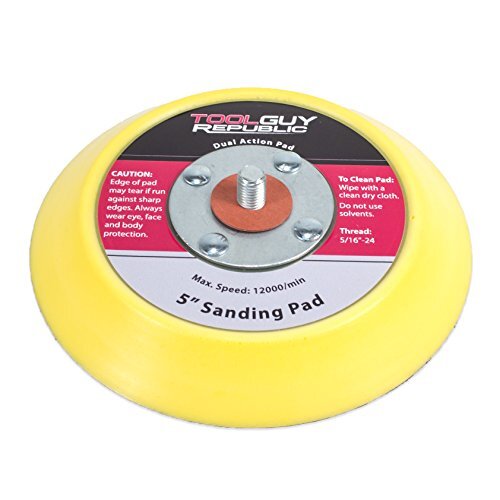 5" Tapered Edge Hook and Loop Sanding Pad - TGR150301