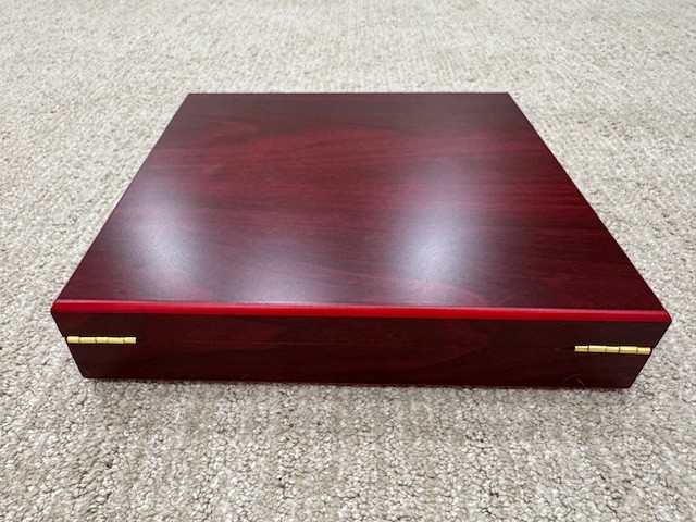 Wooden 5 NGC-Coin Display & Storage Box Case – Premium Collector Coin Holder NGC