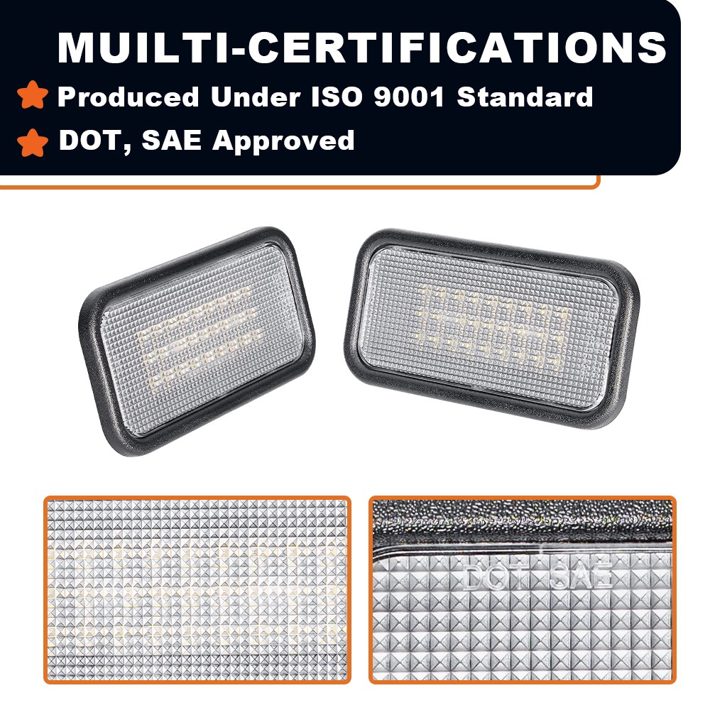 2PCS LED BED CARGO LIGHT FOR CHEVROLET SILVERADO GMC SIERRA 1500 2500 19-25