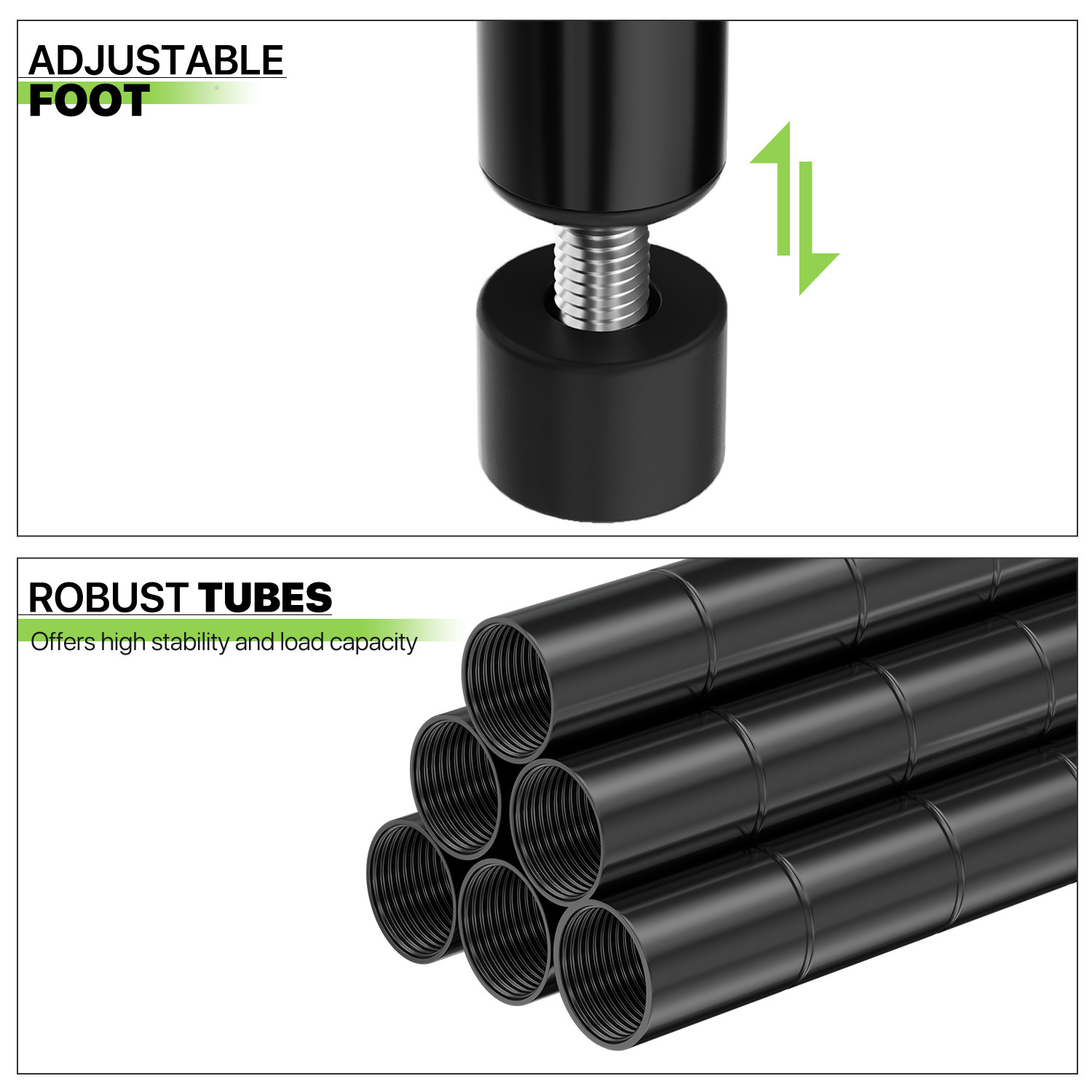 Adjustable Garment Rack Stand Metal Closet Organizer Stand Clothes Storage Shelf