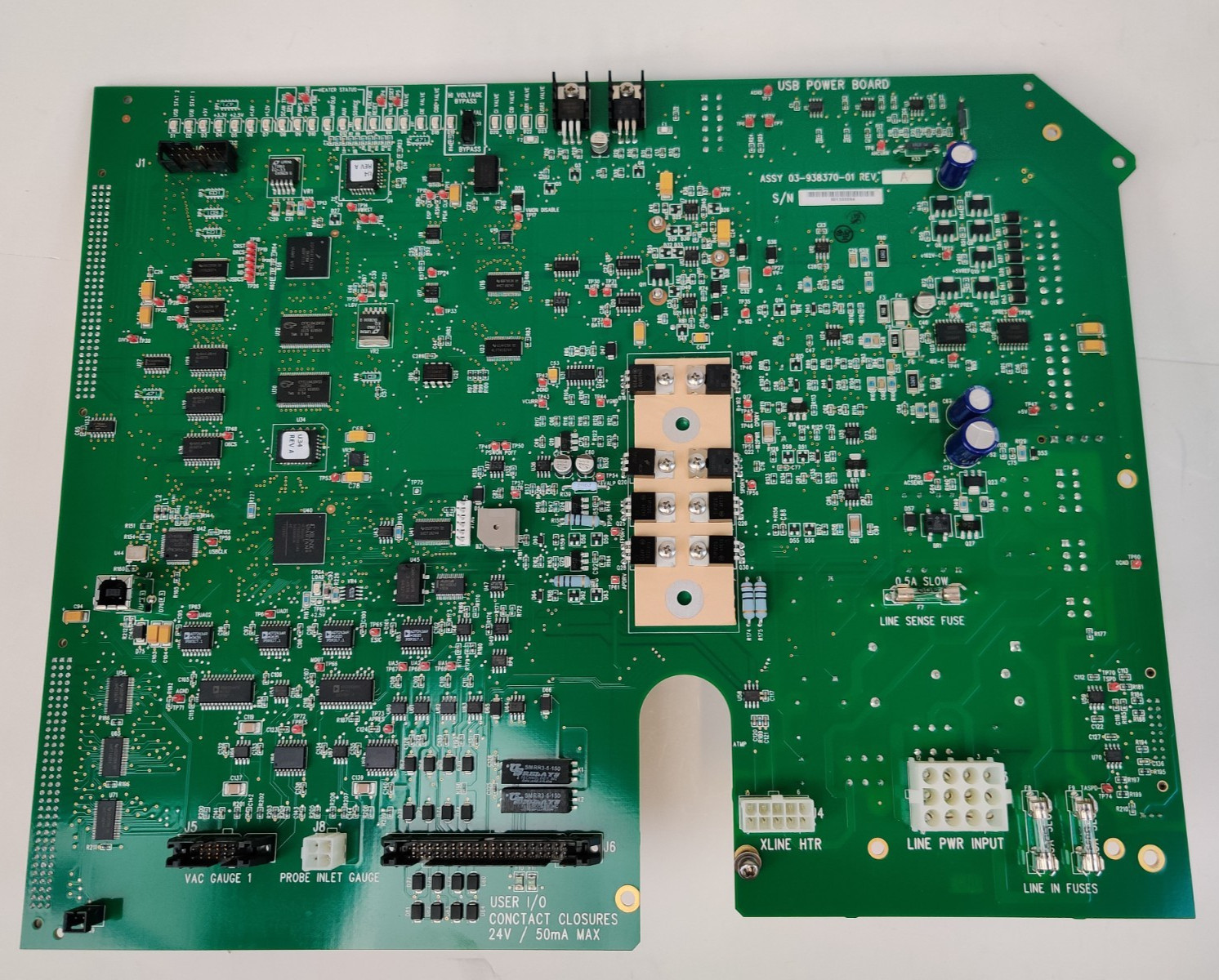 Varian Bruker 300-MS 310-MS 320-MS 03-938370-01 USB Power Board Tested