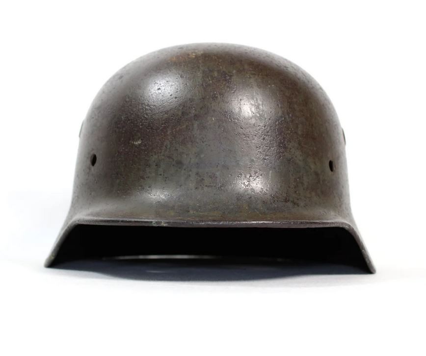 Original WW2 German Heer Single Decal Helmet Shell Size 64