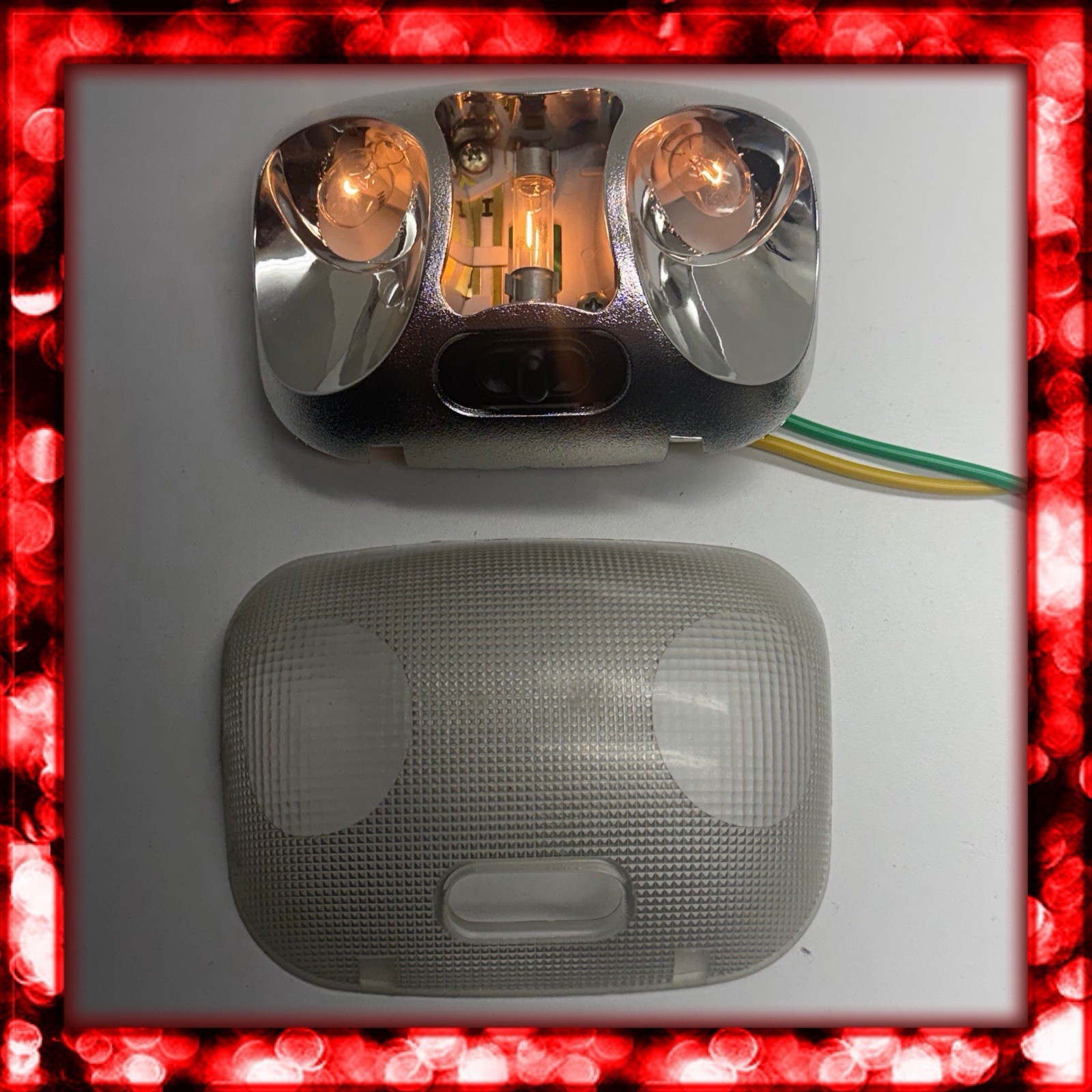 TESTED 1994 - 2004 THREE Bulb Ford Ranger Mazda Dome Light Map Overhead OEM C12