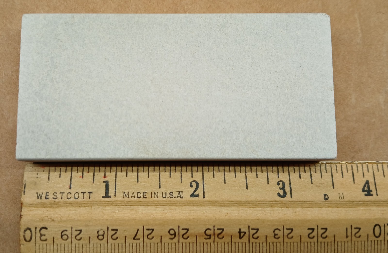 3.5"x 1 5/8"x.5" Hard Arkansas Oilstone,Natural Whetstone,Knife Sharpening Stone