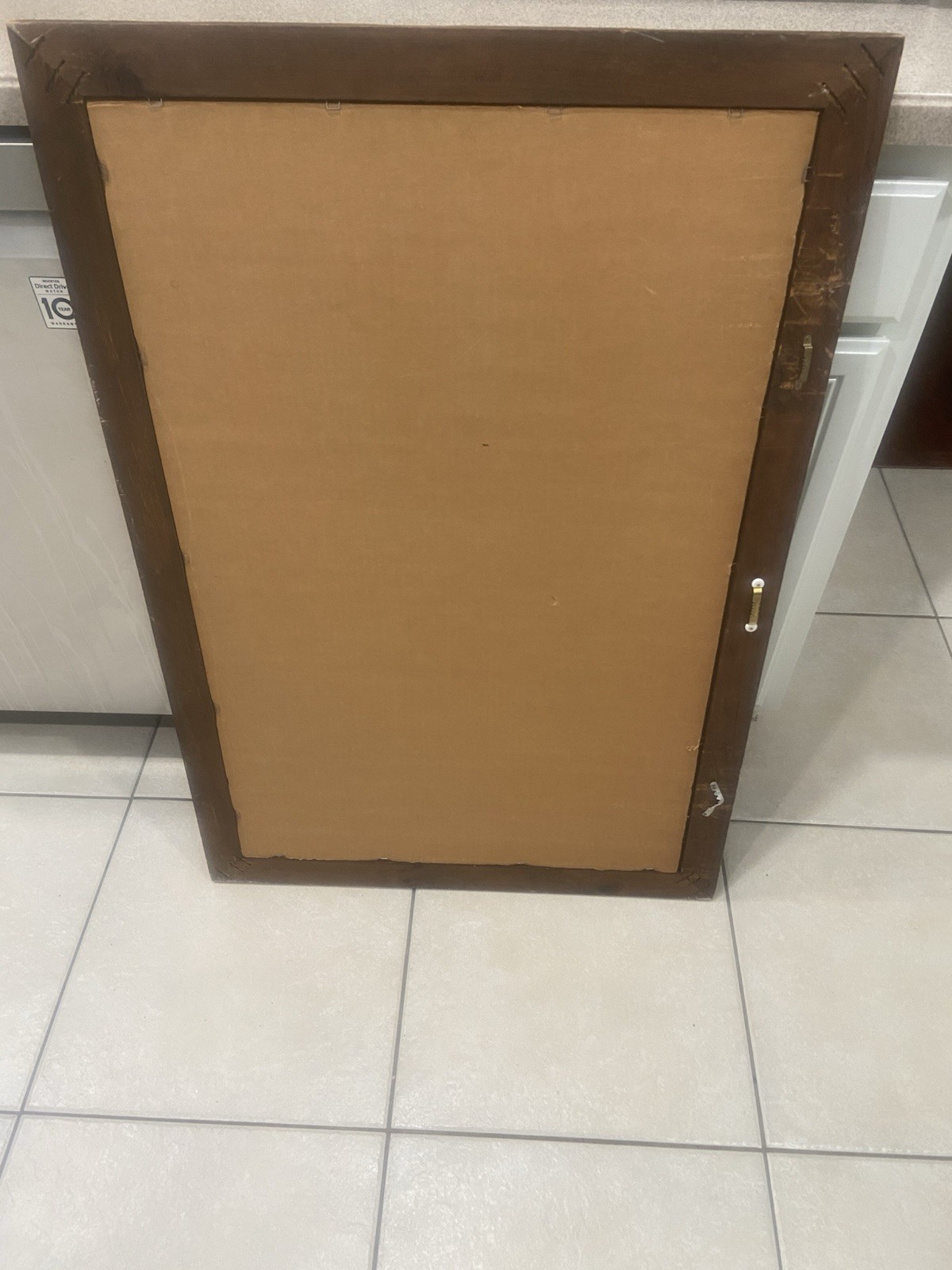 Coca-Cola Mirror Sign with Wood Frame "The Ideal Brain Tonic" Advertising