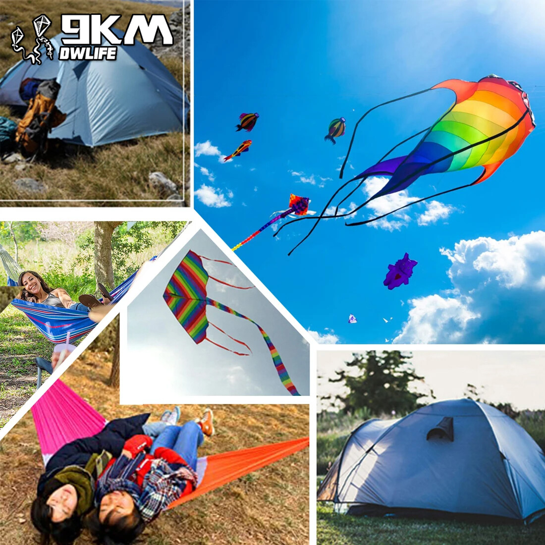 40D Thin Waterproof Ripstop Nylon Fabric PU Coated For Outdoor Kite Flags Making