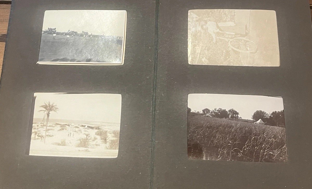 Rare Original Soldier’s Photo Album Egypt WW1 N W Frontier India 1900’s Complete