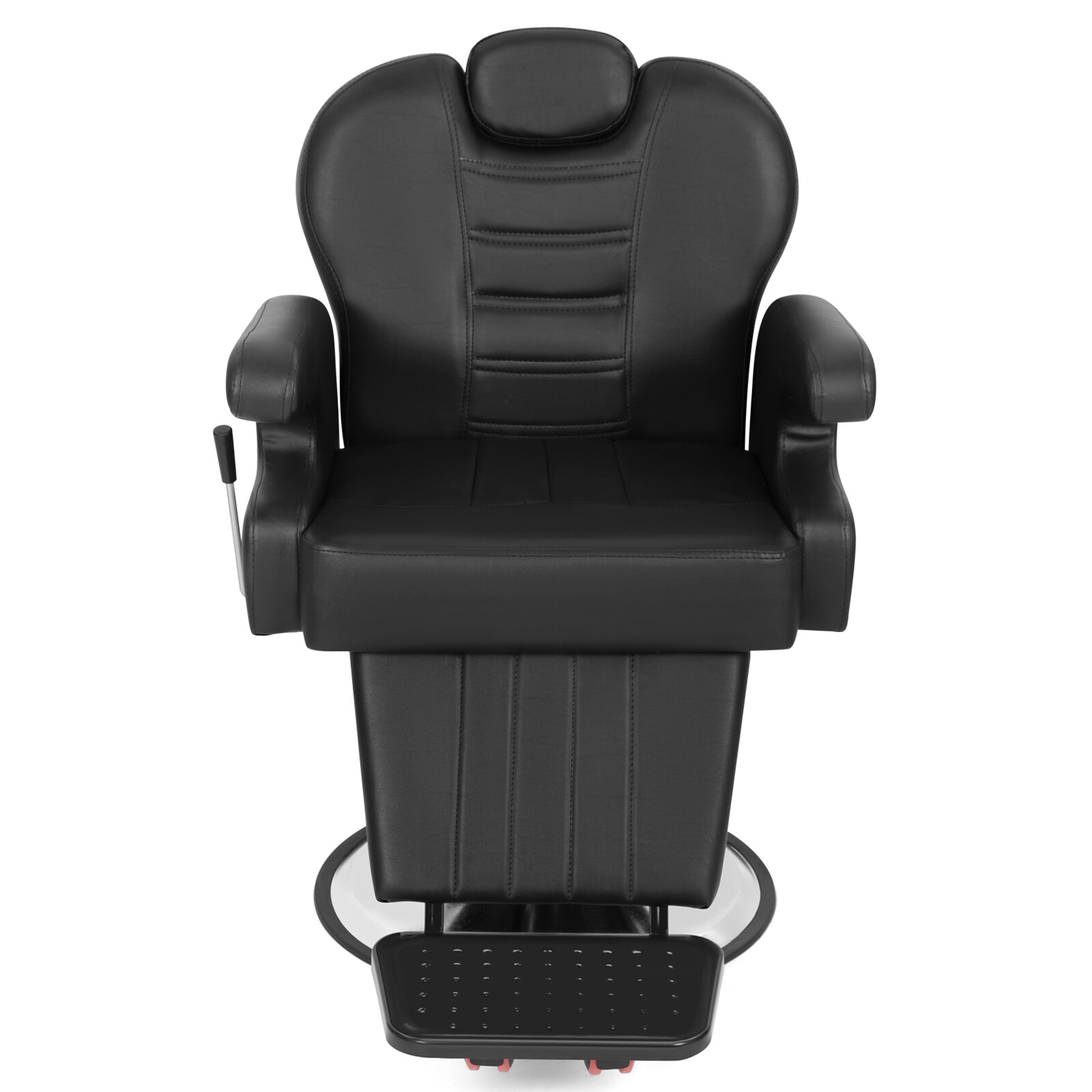Black All Purpose Heavy Duty Recline Barber Chair Hydraulic Salon Beauty Stylist