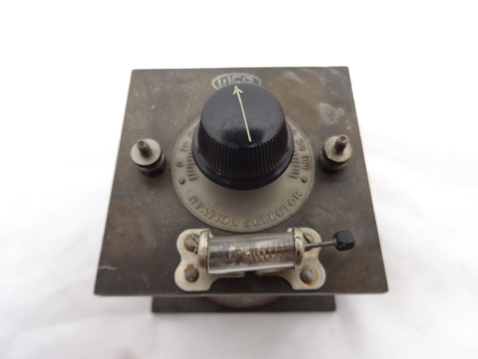 crystal radio radio/ modified wave trap new laboratories crystal radio 1922
