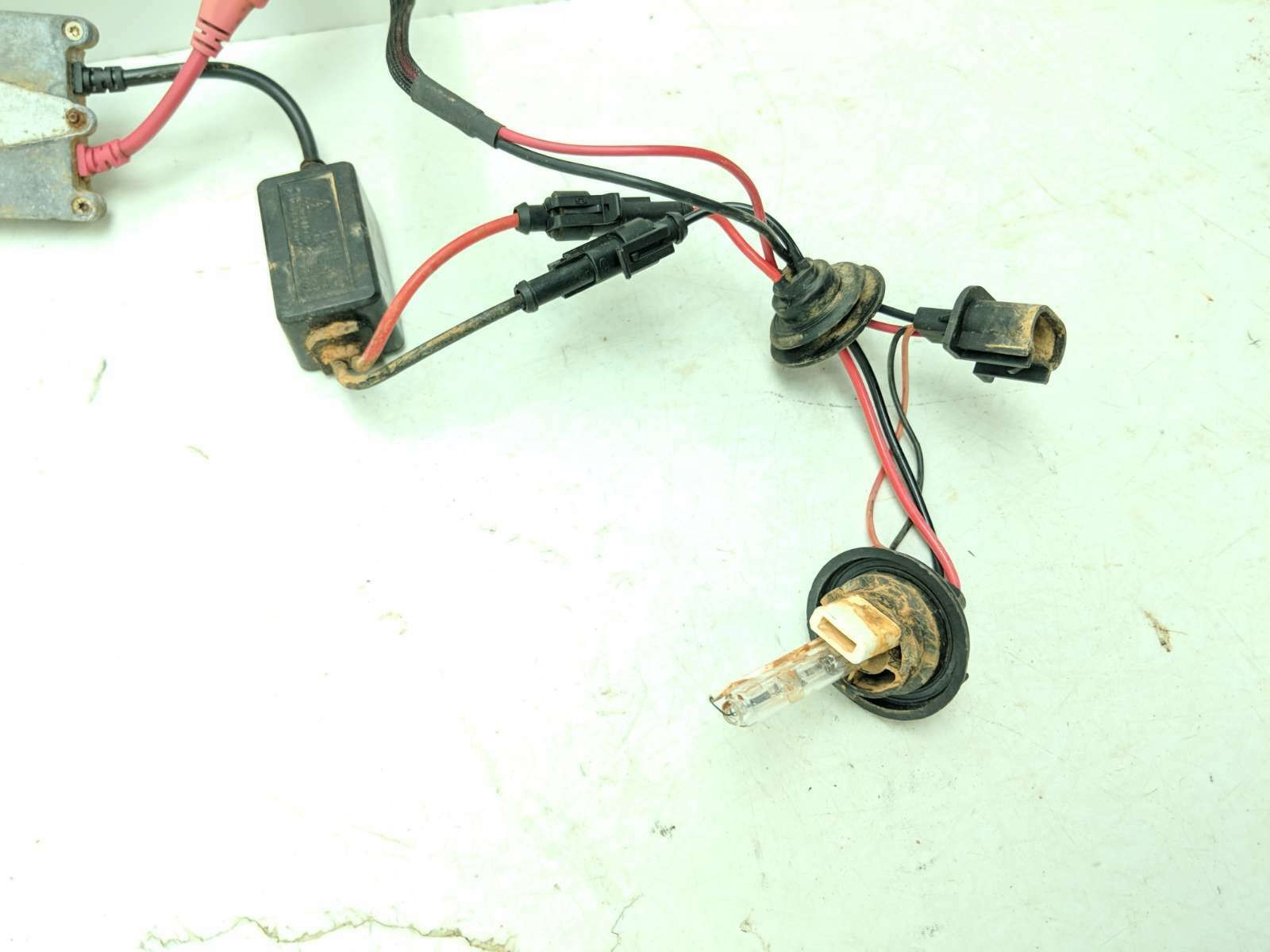 15 Polaris RZR S 900 Front LED Headlights Sub Wiring Harness