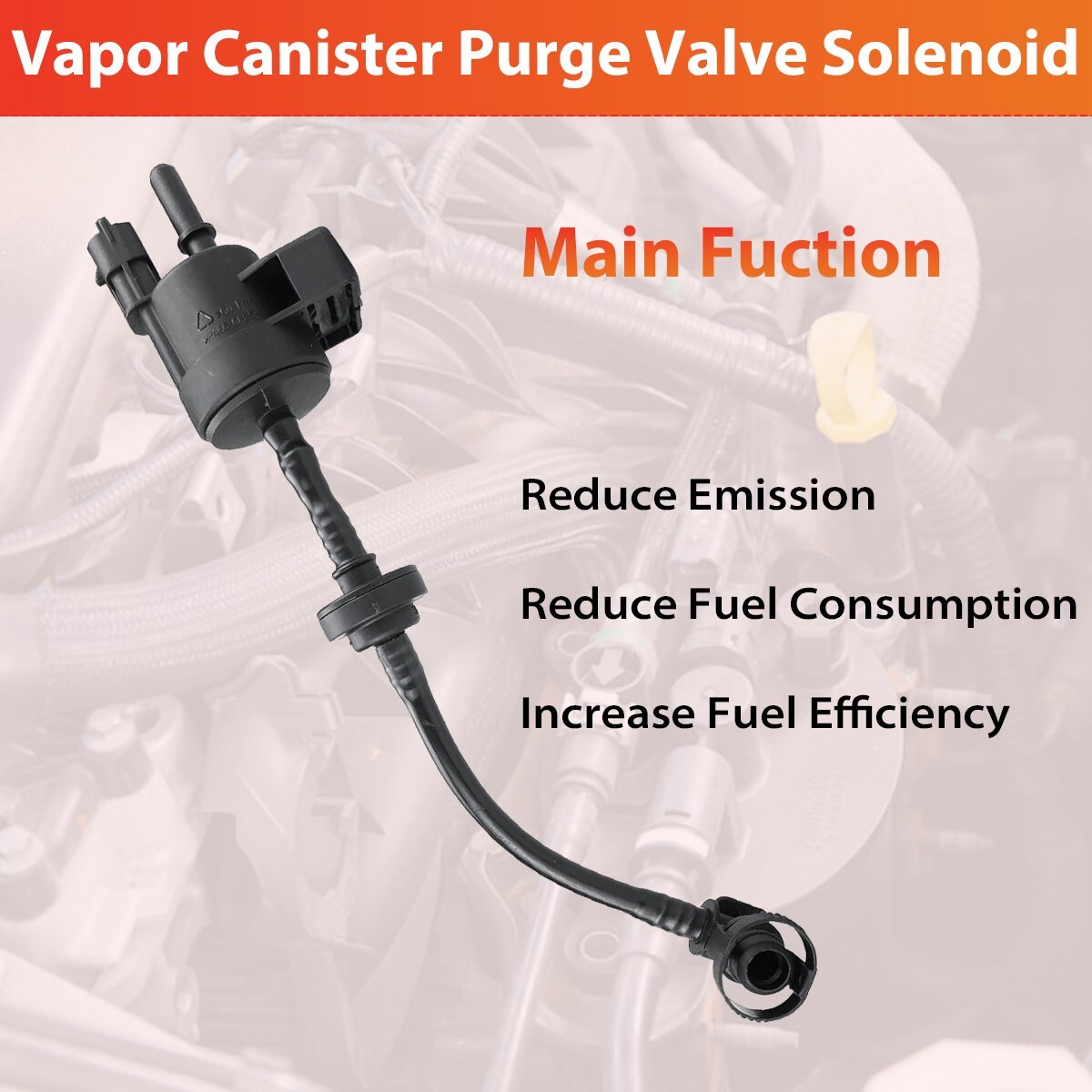 EVAP Vapor Canister Purge Valve Solenoid 55573017 for Chevy Sonic Cruze Trax