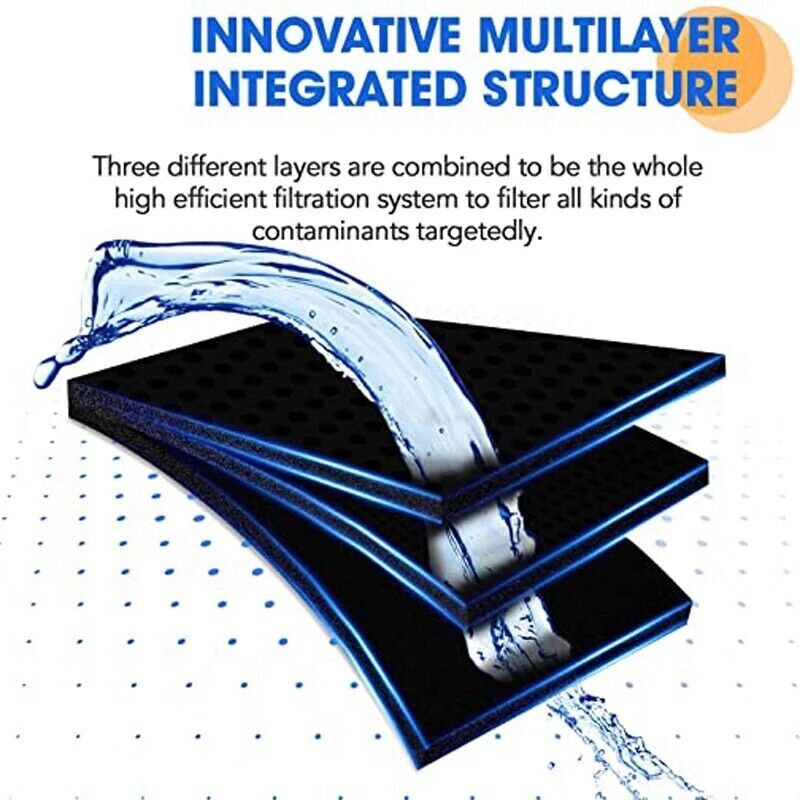 4 PACK Genuine Samsung DA97-17376B HAF-QIN/EXP REFRIGERATOR Water Filter US